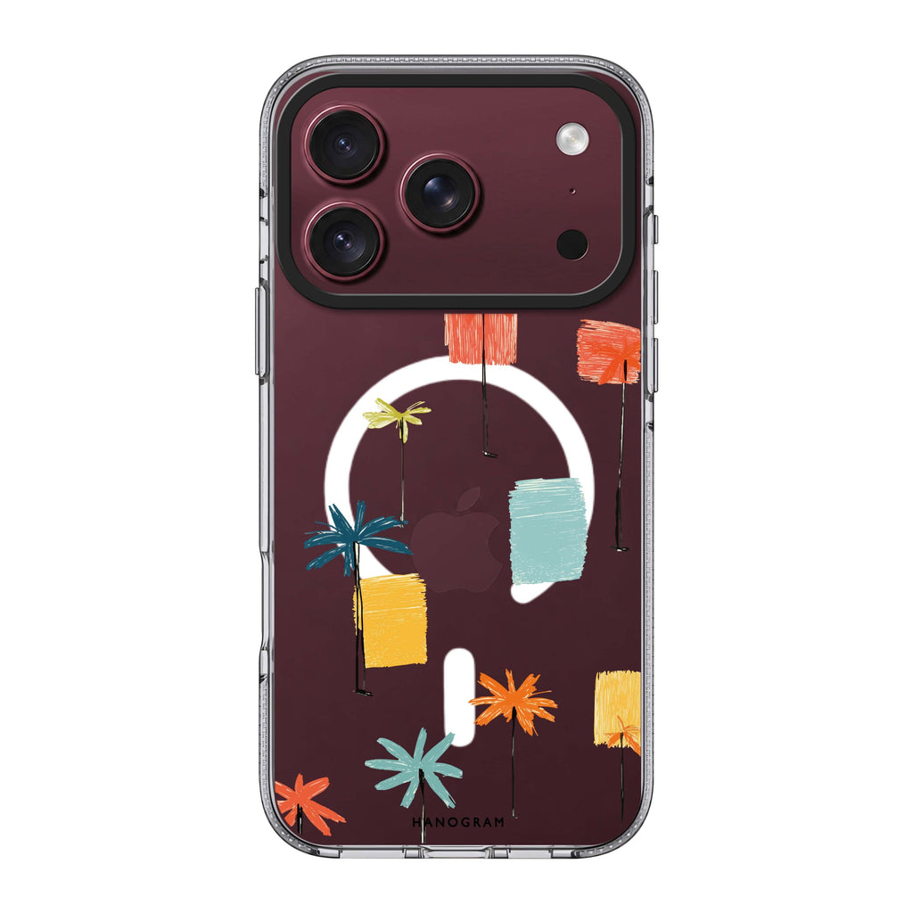 Tropic Scribble Ultra Clear Case