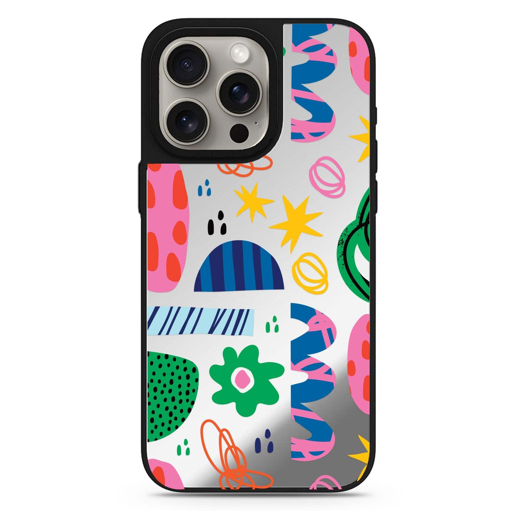 Abstract Drawing By Joe MagSafe compatible mirror case for iPhone 16/15/14 Pro Max and Pro, main view