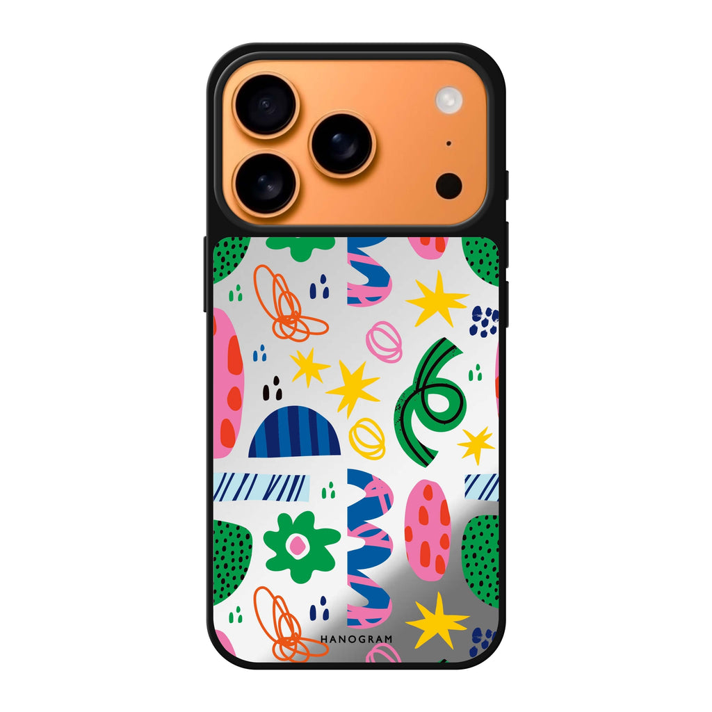 Abstract Drawing by Joe abstract iPhone 17 Pro Max mirror case