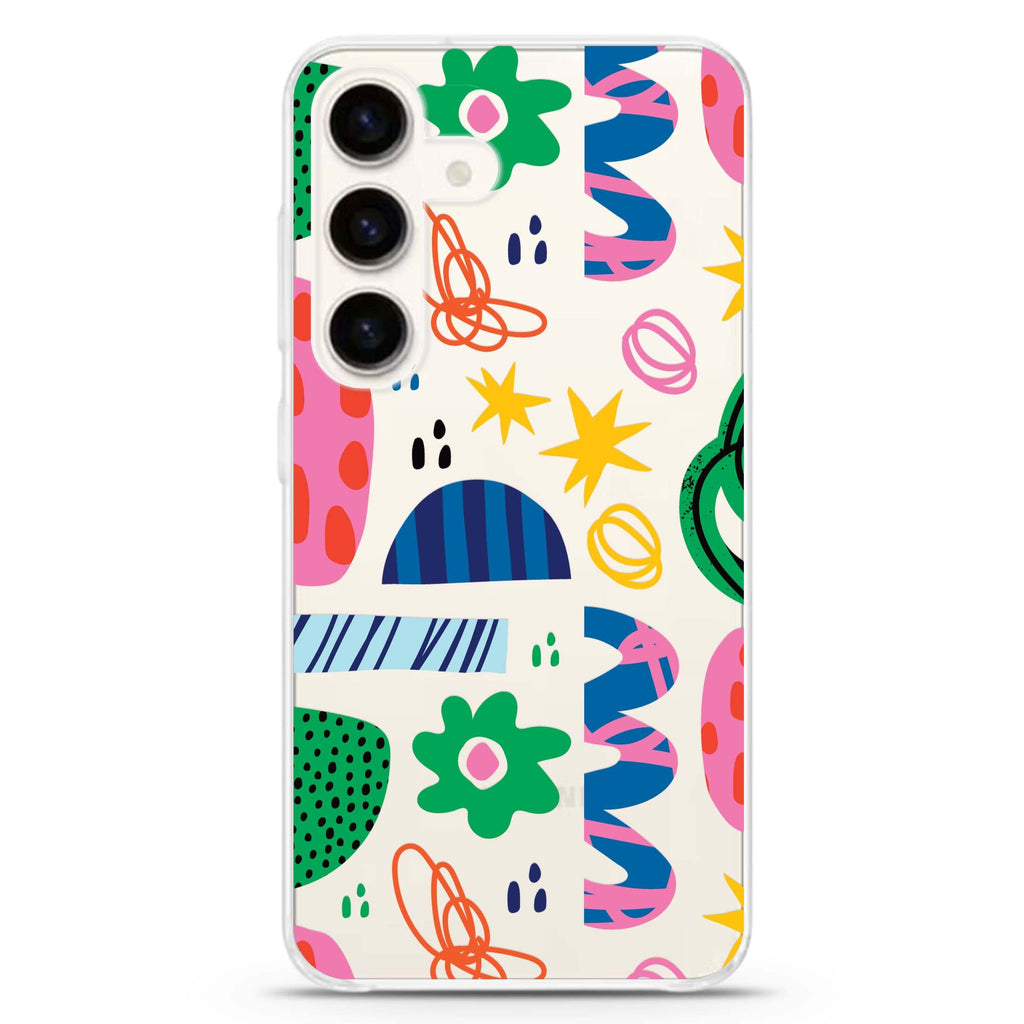 Abstract Drawing by Joe Samsung Galaxy Ultra Clear Case