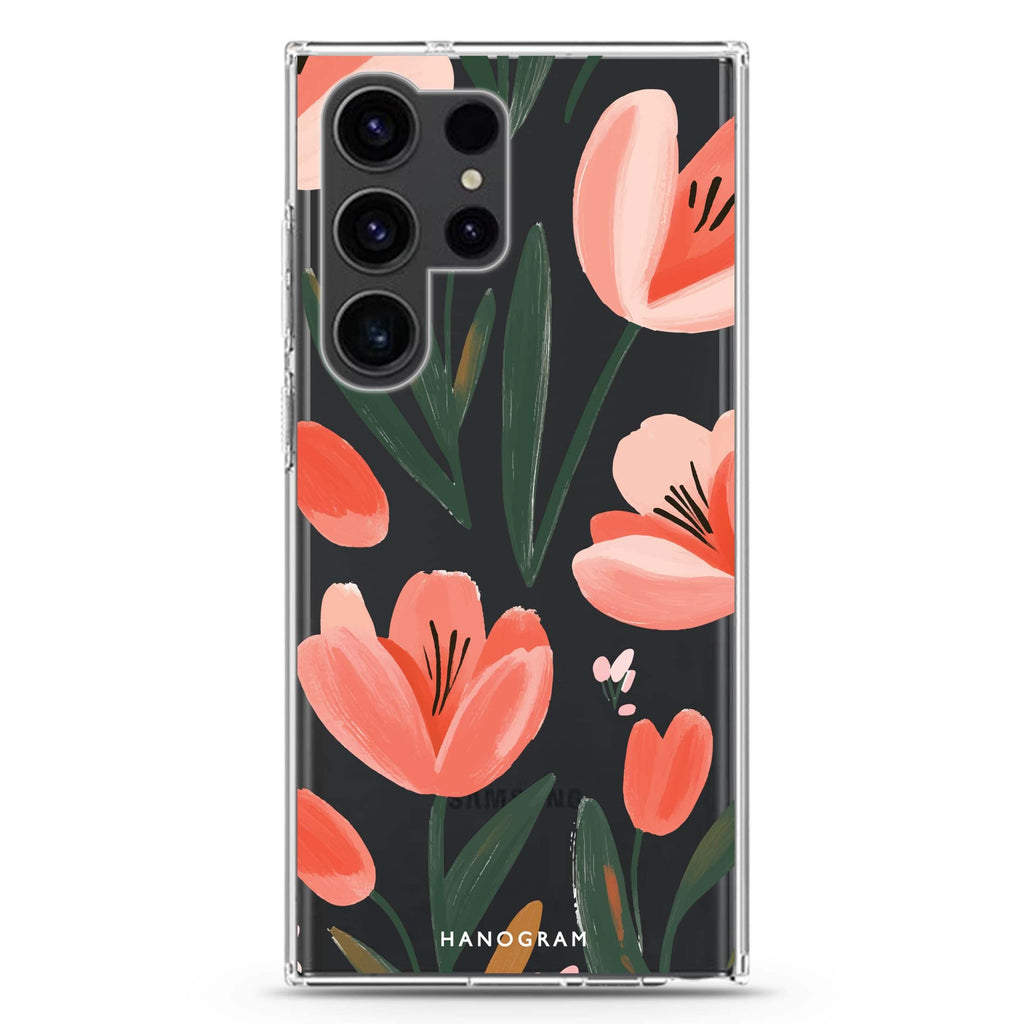 Tulip Joy Samsung Galaxy Ultra Clear Case