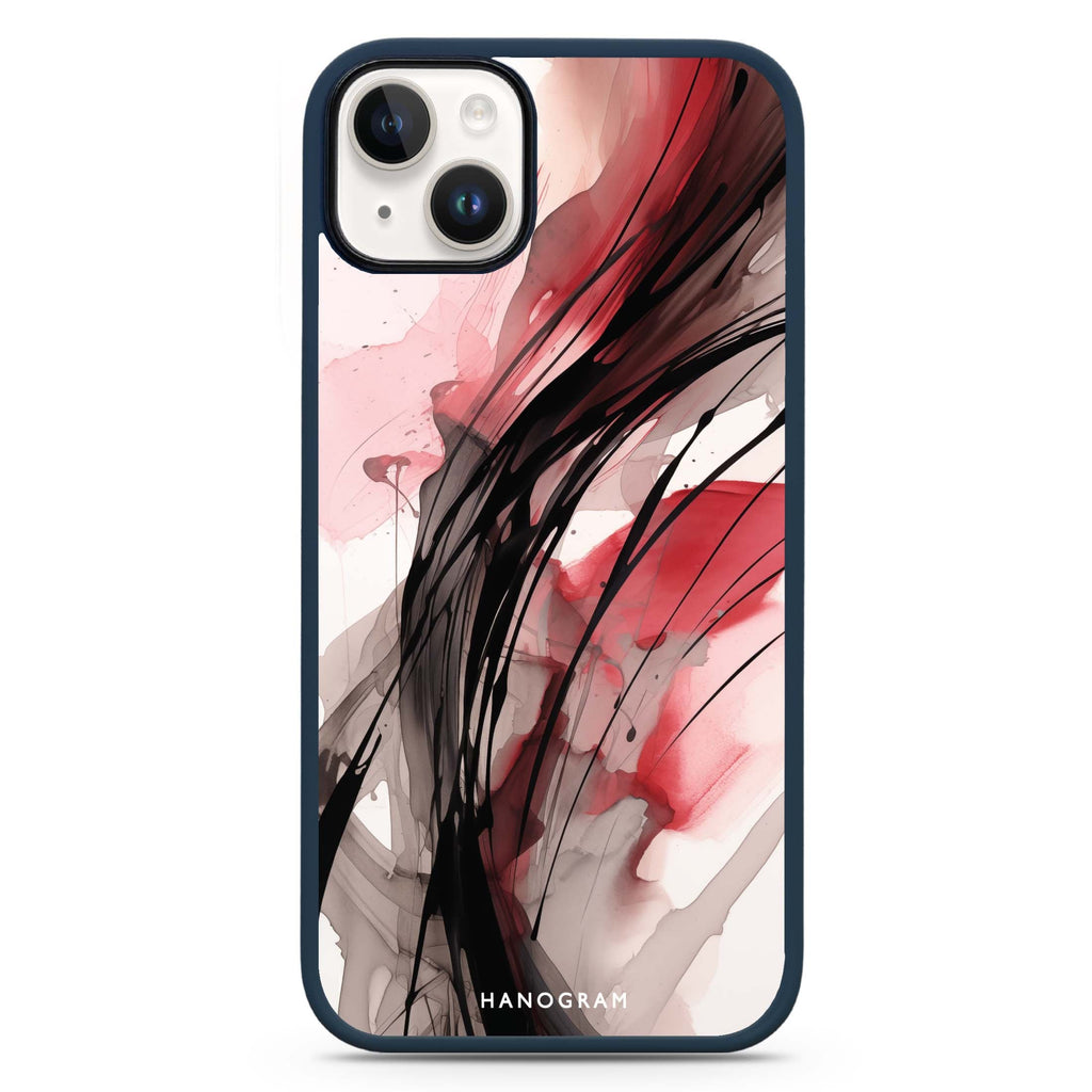 Artisan Strokes iPhone 15 Impact Guard Bumper Case