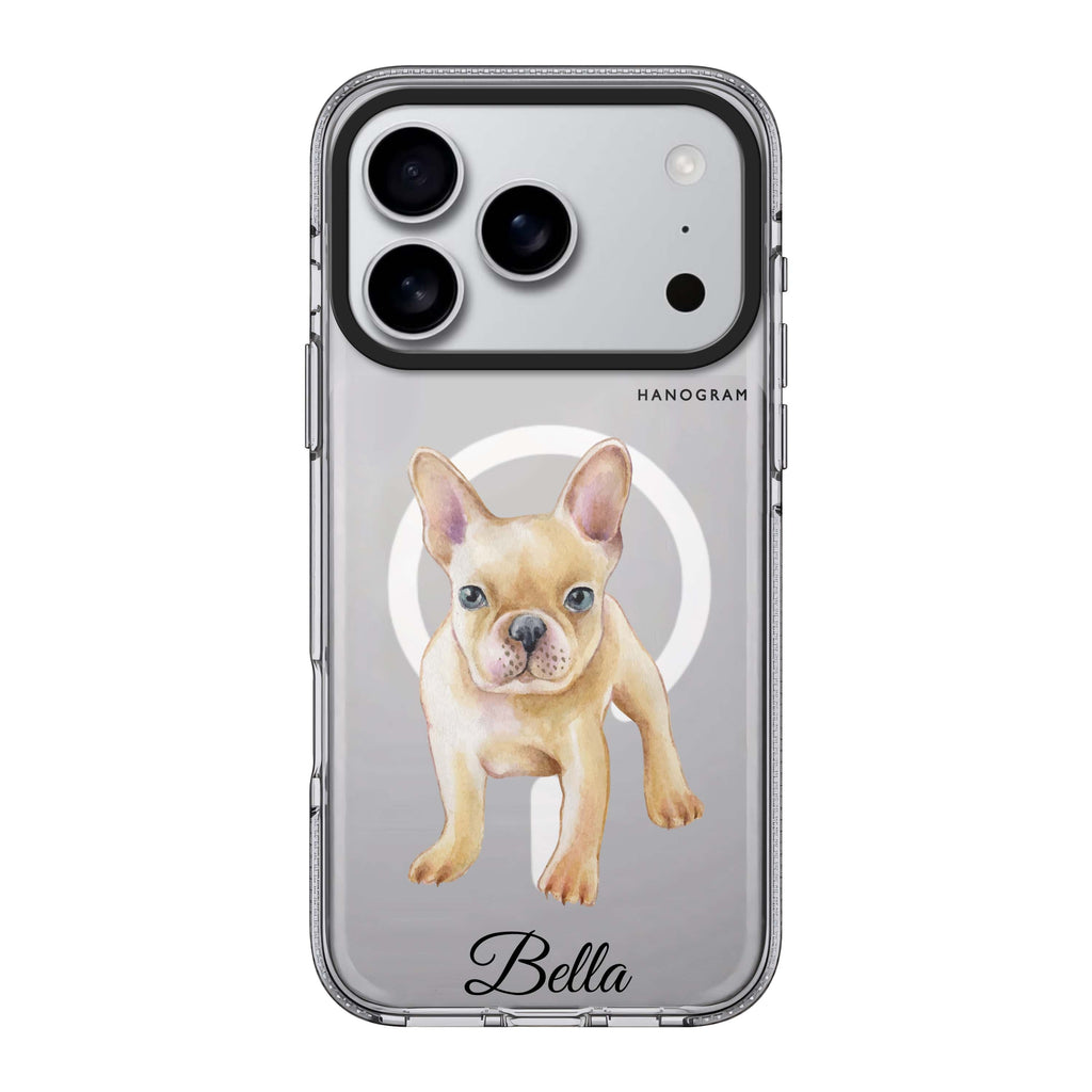 Cute Dog personalized name dog animal cute iPhone 17 Pro Max ultra clear case