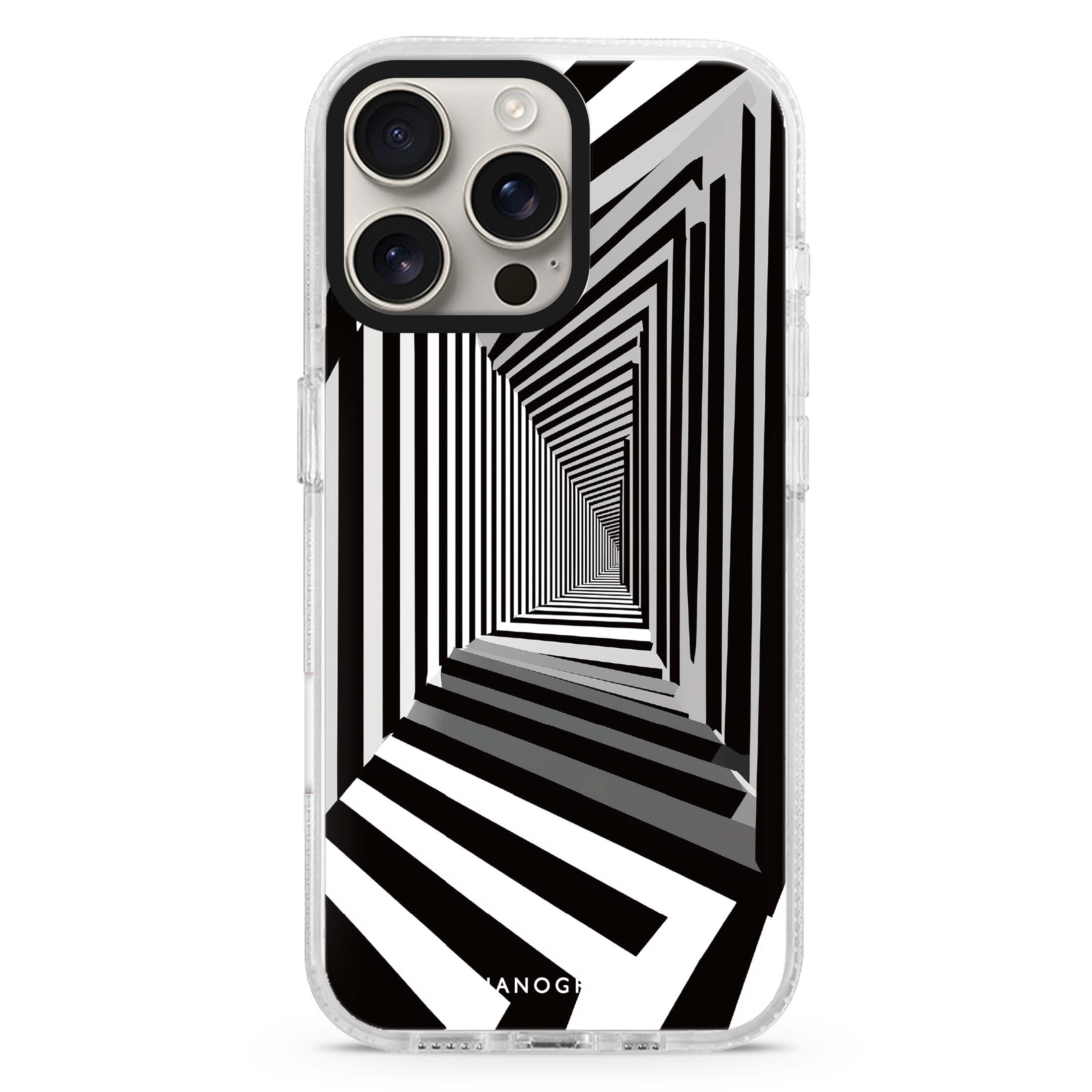 Timeless Twist iPhone 15 Pro Max MagSafe Compatible Ultra Clear Case