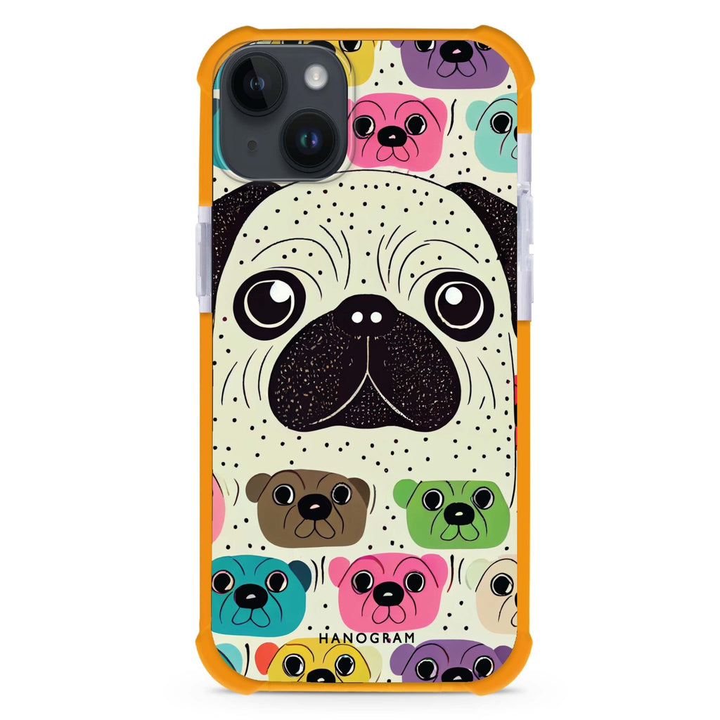 Pug Face iPhone 15 Plus Ultra Shockproof Case
