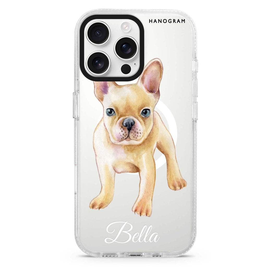 Big Moon MagSafe Compatible iPhone 16 Pro Ultra Clear Case - Personalized and Stylish Protection