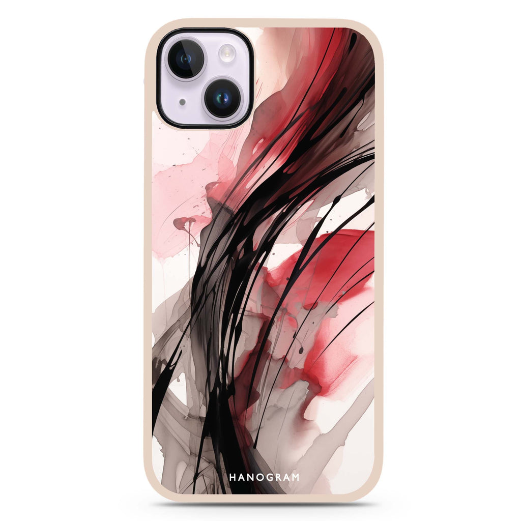Artisan Strokes iPhone 15 Plus Impact Guard Bumper Case
