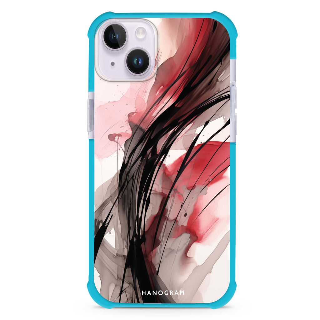 Artisan Strokes iPhone 15 Plus MagSafe Compatible Ultra Shockproof Case