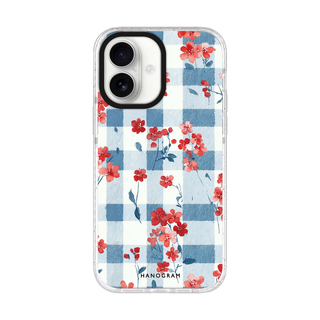 Cherry Meadow iPhone 17 ultra clear MagSafe case, front product view