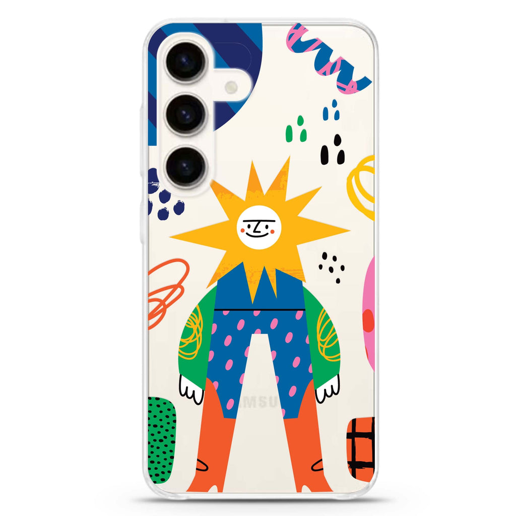 Abstract People Samsung Galaxy Ultra Clear Case