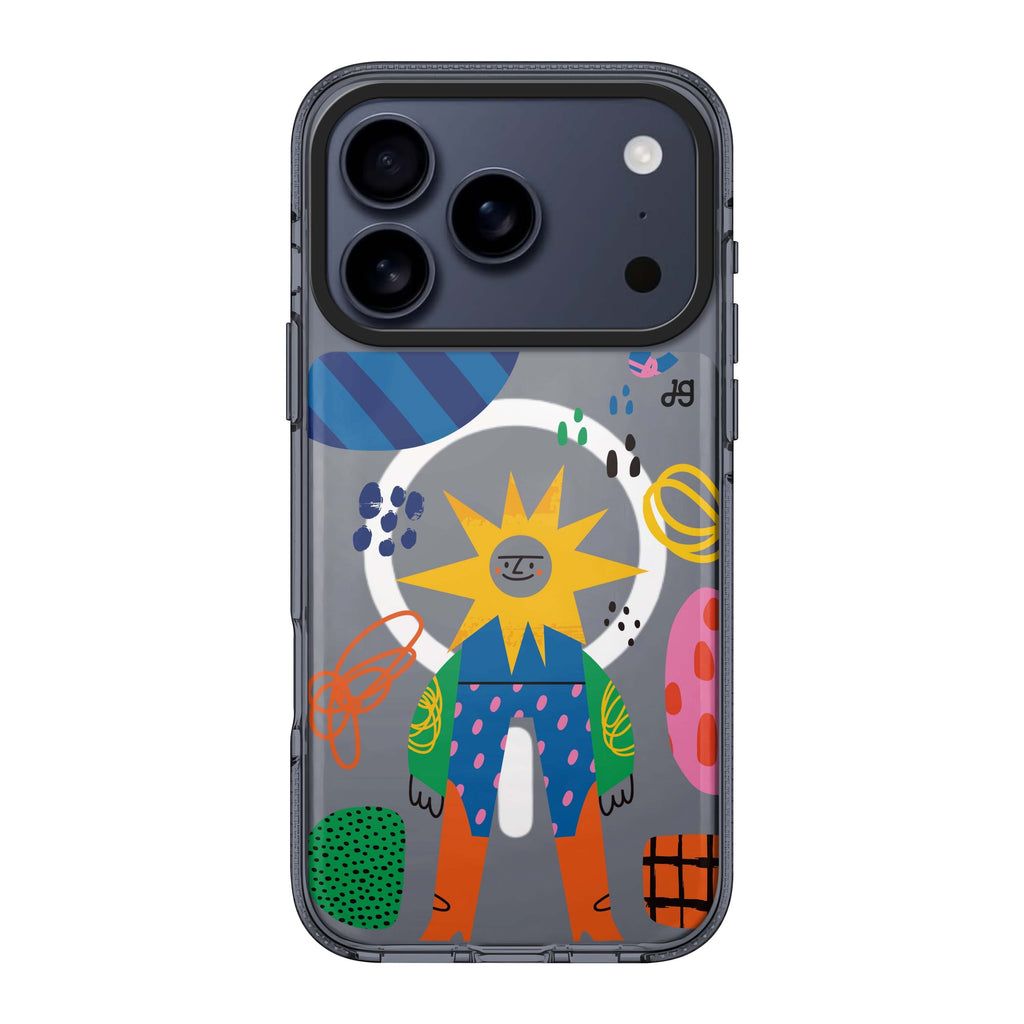 Abstract People Style 2 abstract portrait iPhone 17 Pro Max ultra clear case