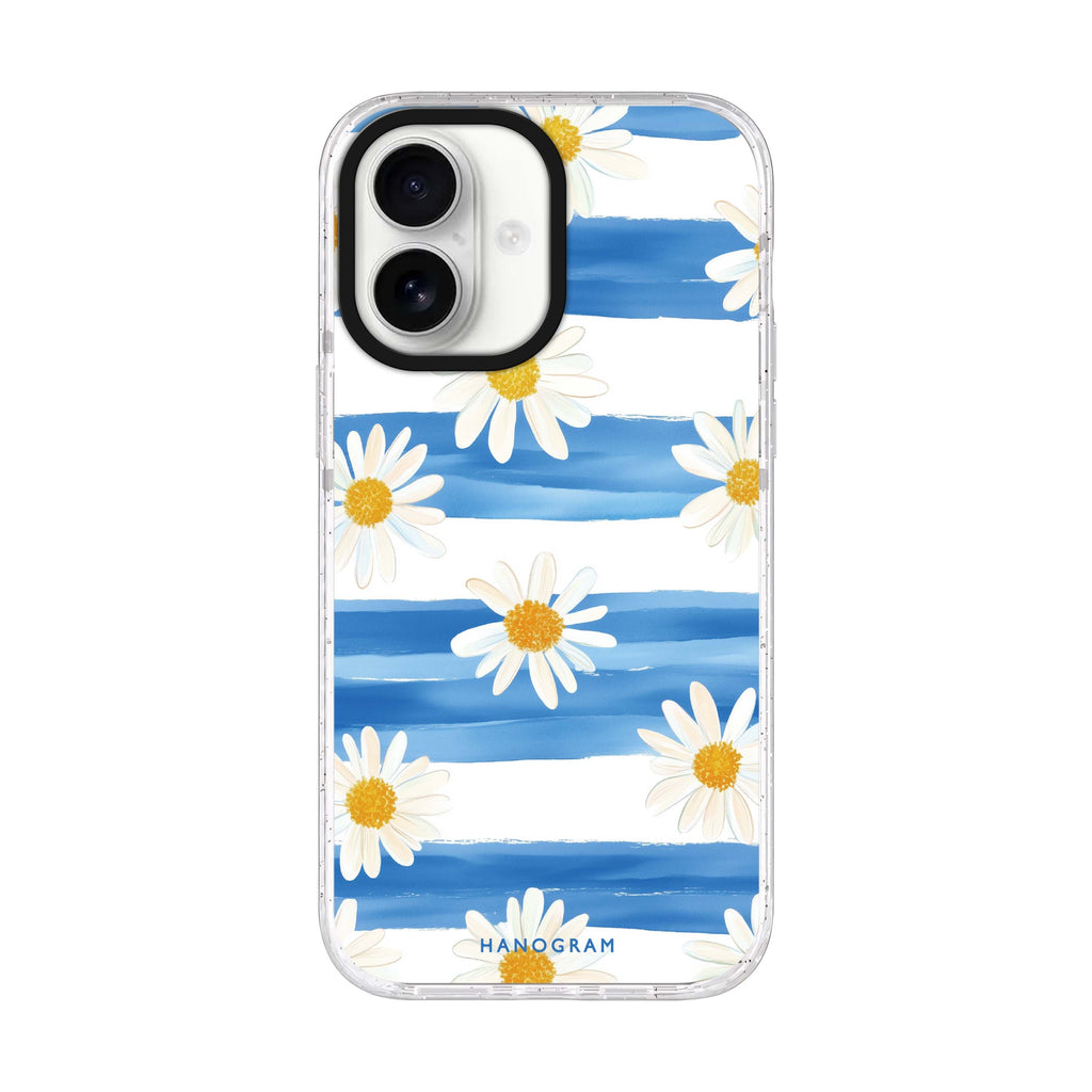 Daisy Lines iPhone 17 ultra clear MagSafe case, front product view