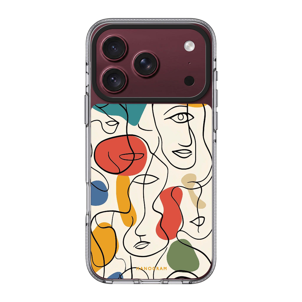 Faces of Joy Ultra Clear Case