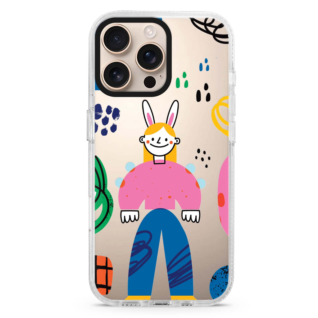 Abstract People iPhone 16 Pro & 16 Pro Max Case - Personalized and Stylish Protection