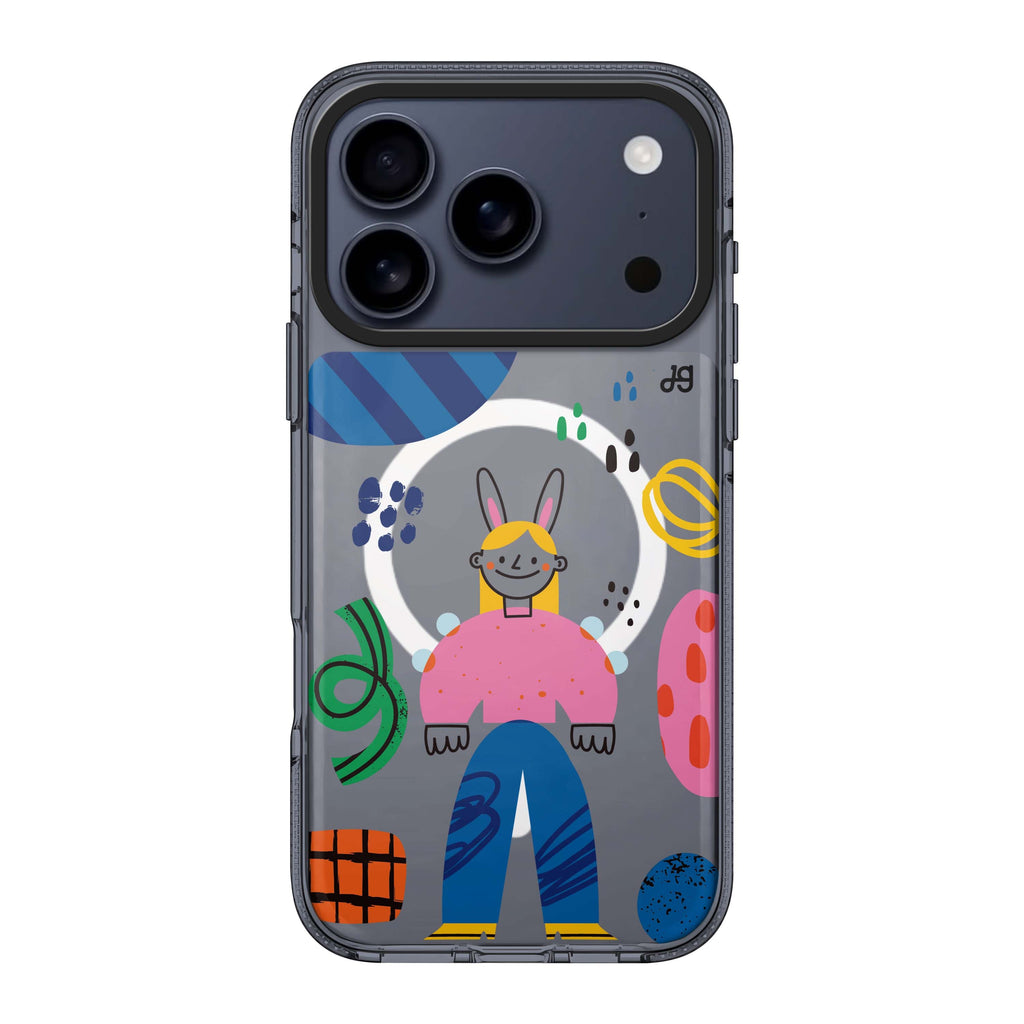 Abstract People Style 1 abstract portrait iPhone 17 Pro Max ultra clear case