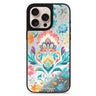 Watercolor Floral floral design iPhone 16/15/14 Pro Max & Pro mirror case