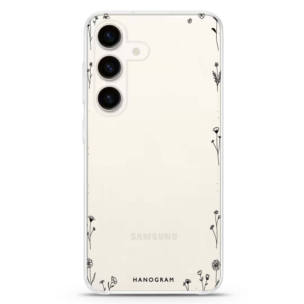 Pocket Herbarium Samsung Galaxy Ultra Clear Case — front view