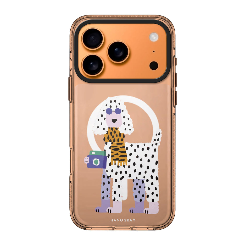Shutter Pup dog animal cute iPhone 17 Pro Max ultra clear case