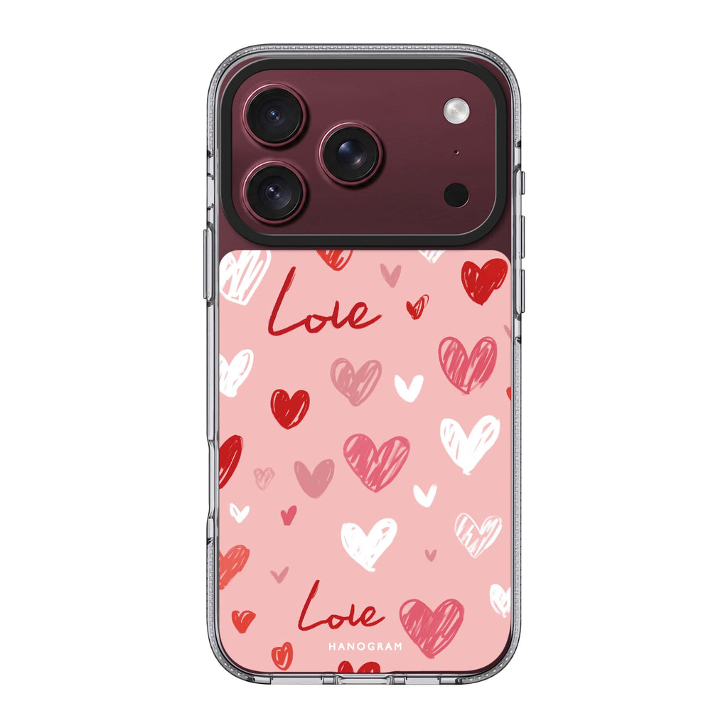 Love Grid Ultra Clear Case