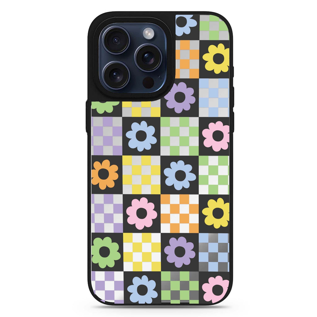 Flowers #2 MagSafe compatible mirror case for iPhone 16/15/14 Pro Max and Pro, main view