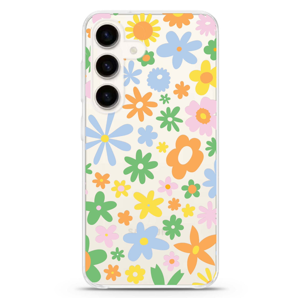 Flowers Samsung Galaxy Ultra Clear Case