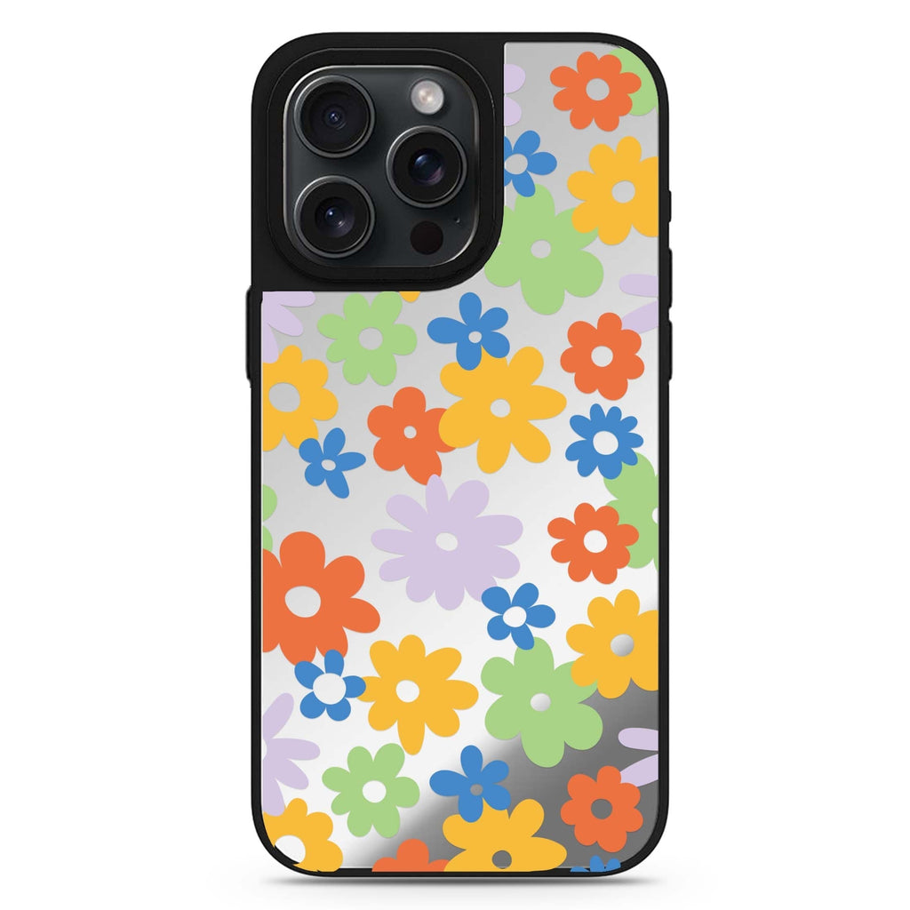 Flowers #3 MagSafe compatible mirror case for iPhone 16/15/14 Pro Max and Pro, main view