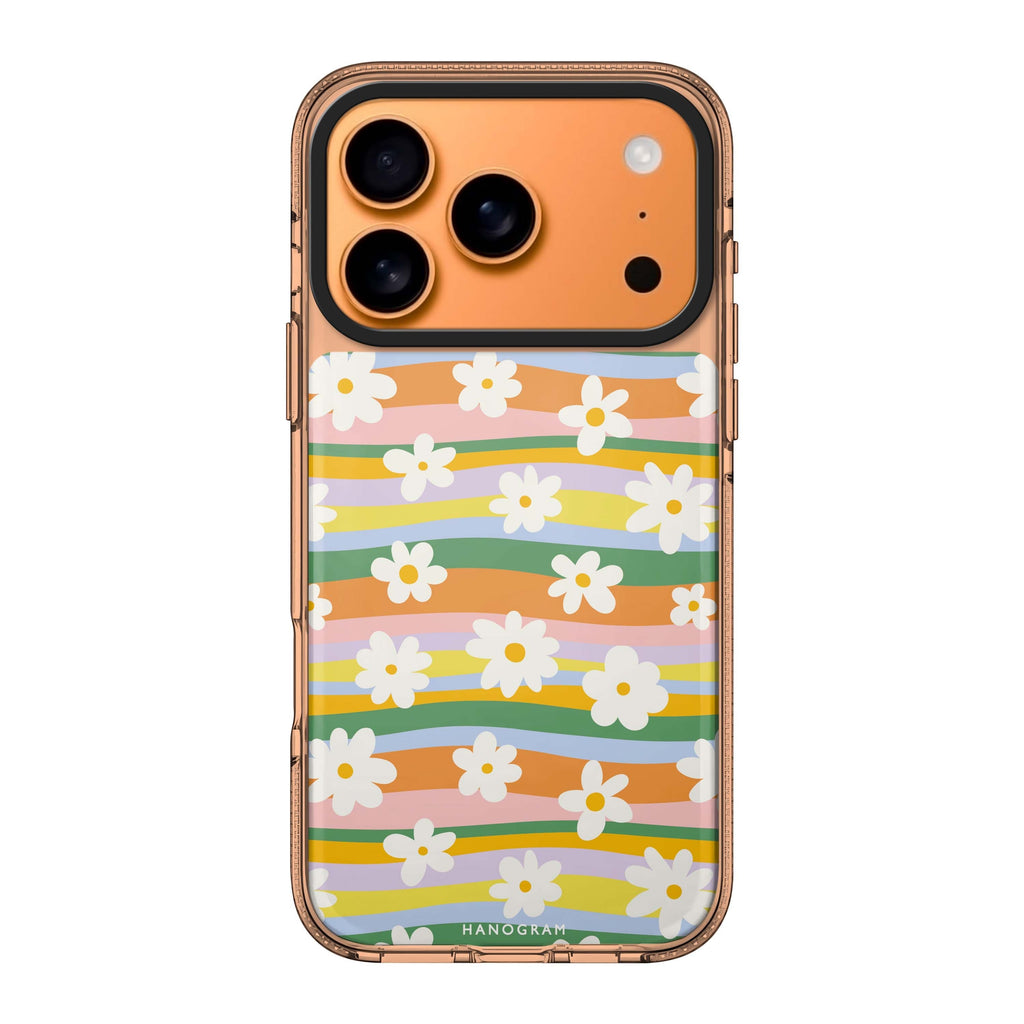 Flowers Style 3 flower floral iPhone 17 Pro Max ultra clear case