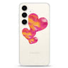 Red Hearts Samsung Galaxy Ultra Clear Case