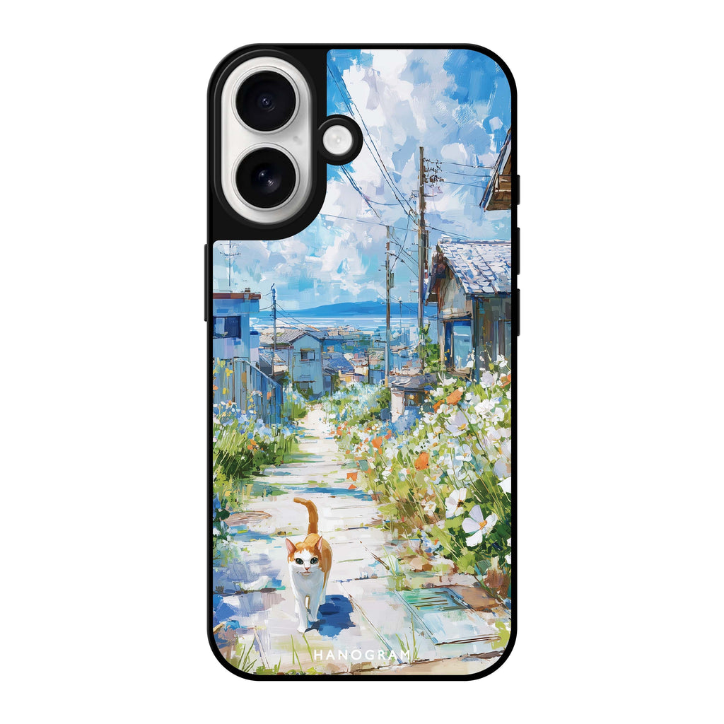 Flowers by the Path Mirror Case