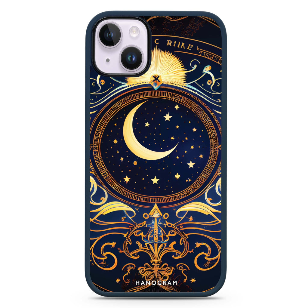 Magic Moon iPhone 15 Impact Guard Bumper Case
