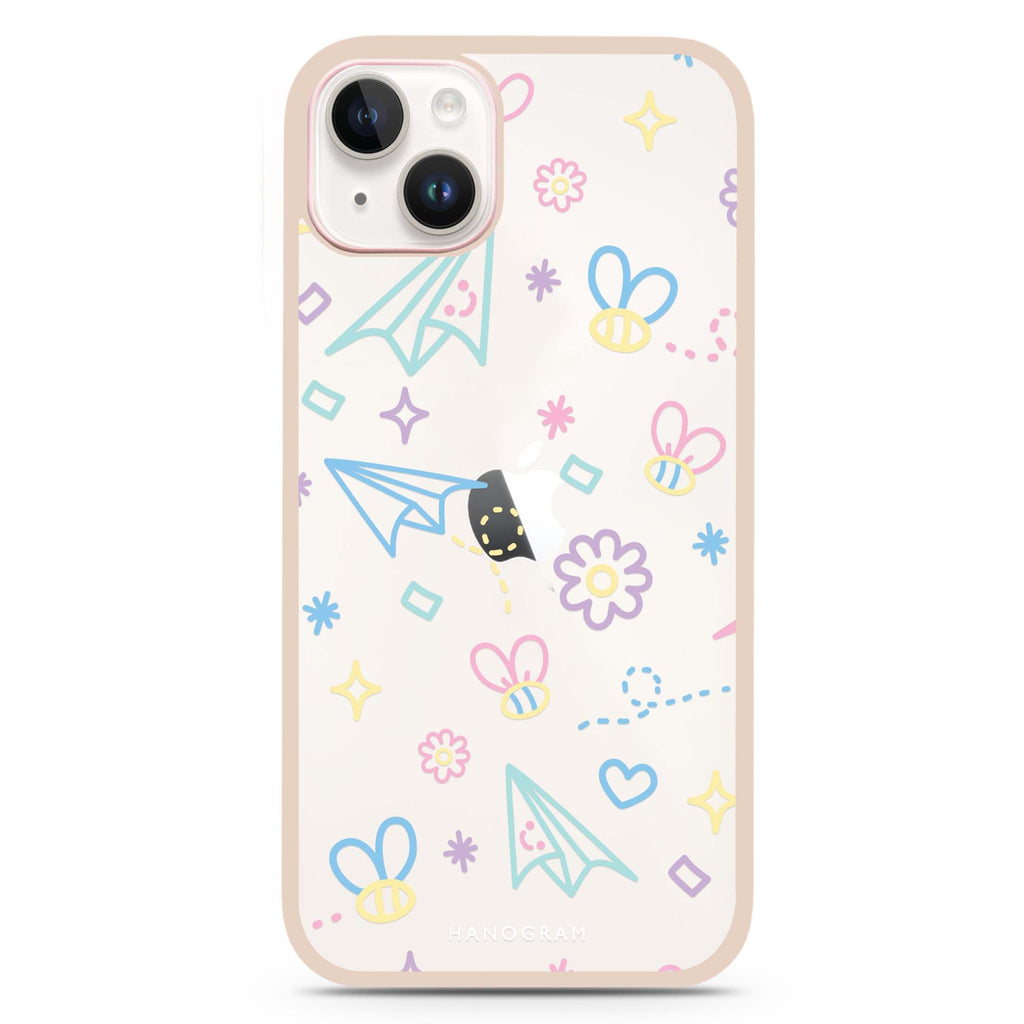 Playful Patterns iPhone 15 Impact Guard Bumper Case