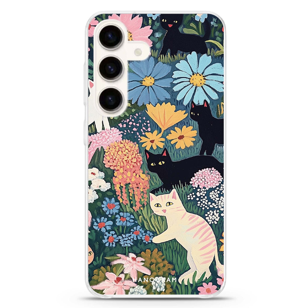 Garden Whimsy Samsung Galaxy Ultra Clear Case