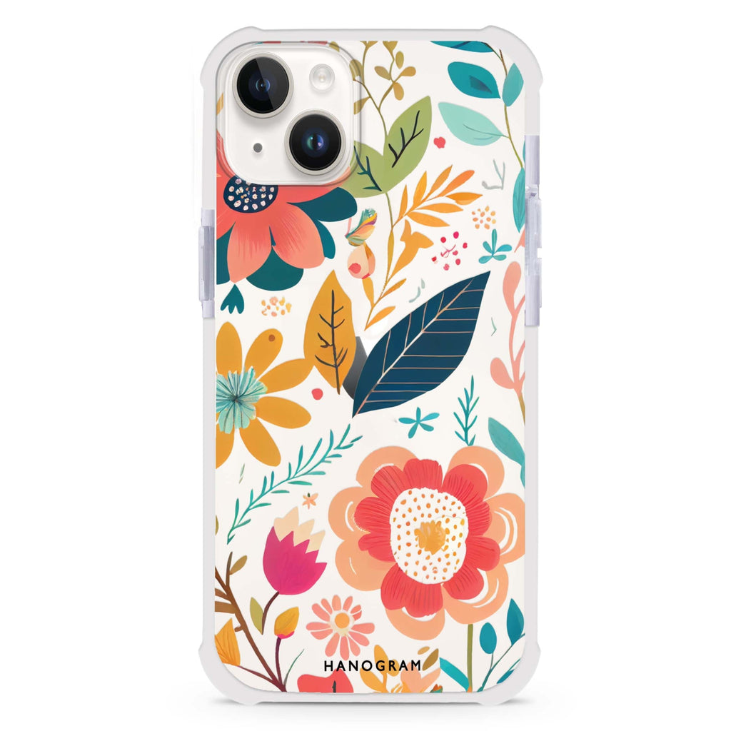 Pretty Florals iPhone 15 Plus Ultra Shockproof Case