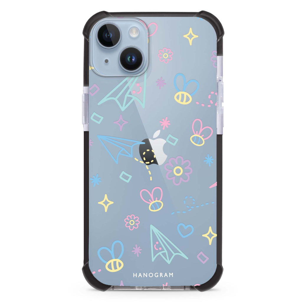 Playful Patterns iPhone 15 Plus Ultra Shockproof Case