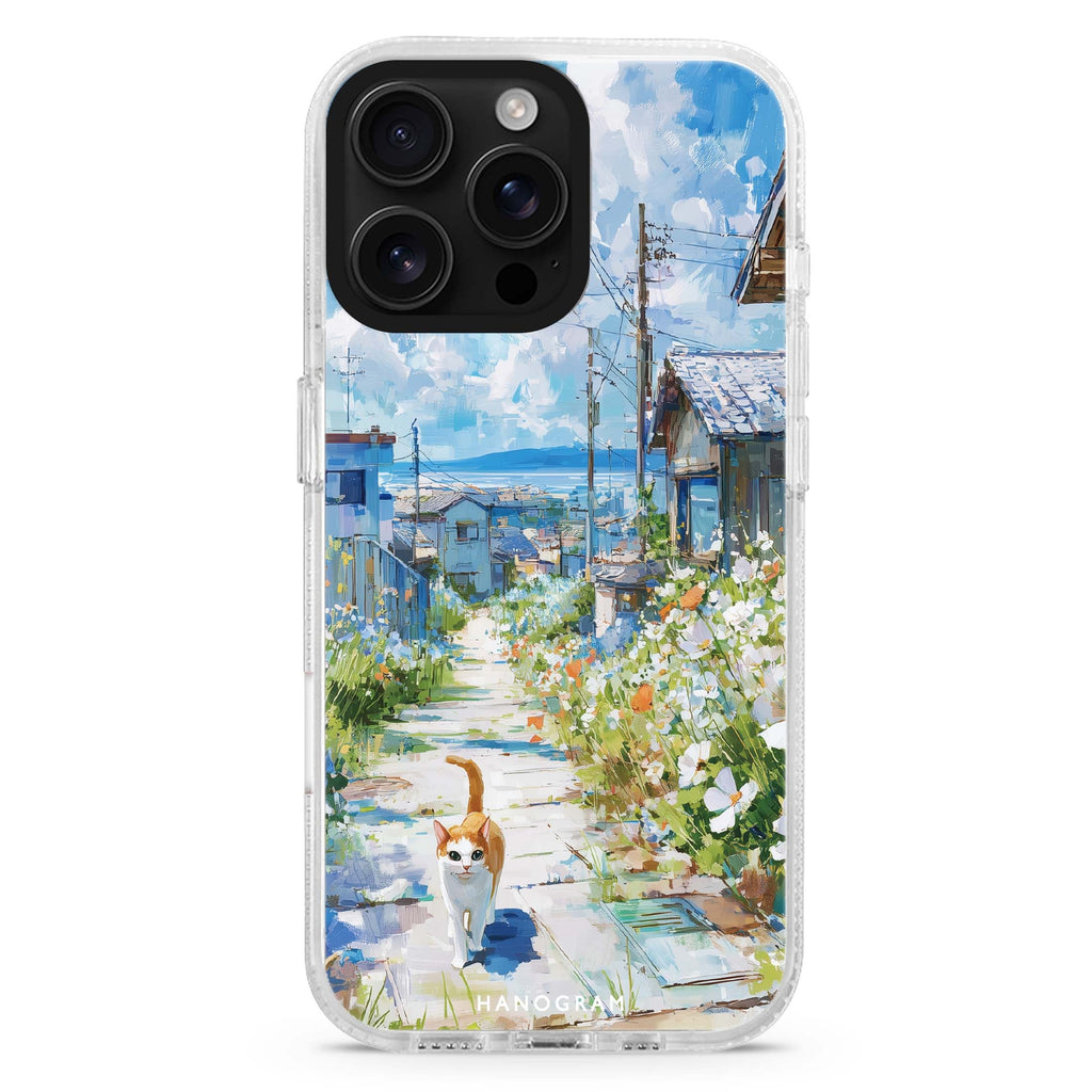 Flowers by the Path MagSafe Compatible Ultra Clear Case