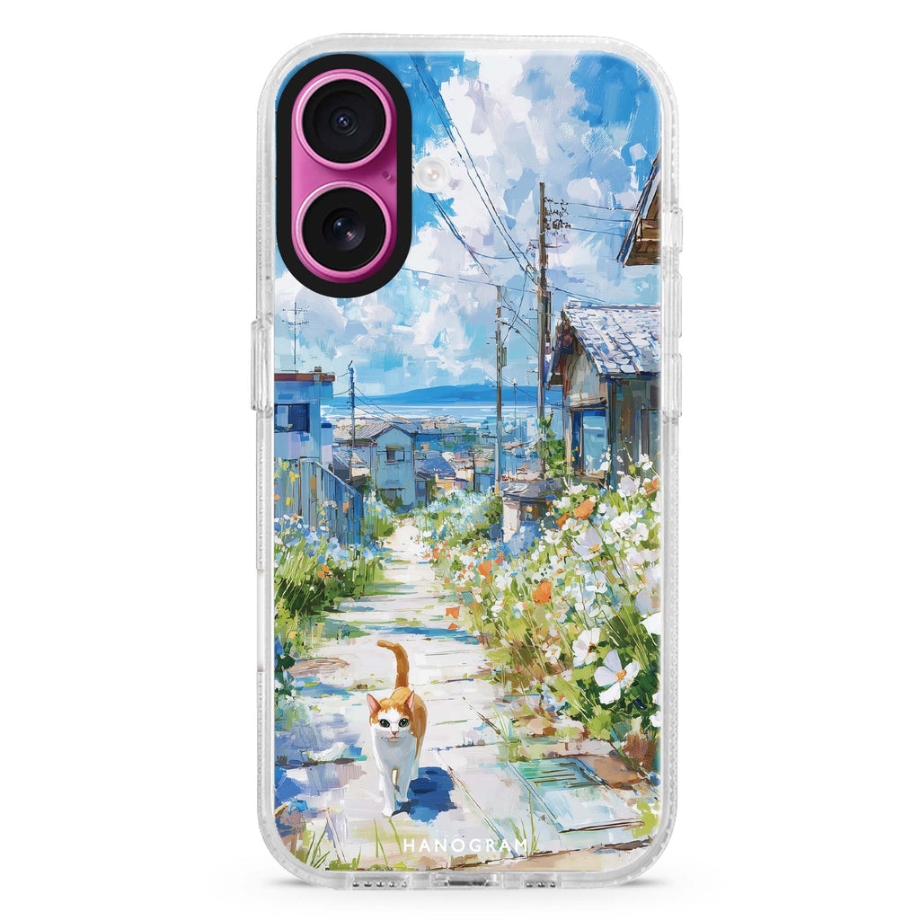 Flowers by the Path MagSafe Compatible Ultra Clear Case
