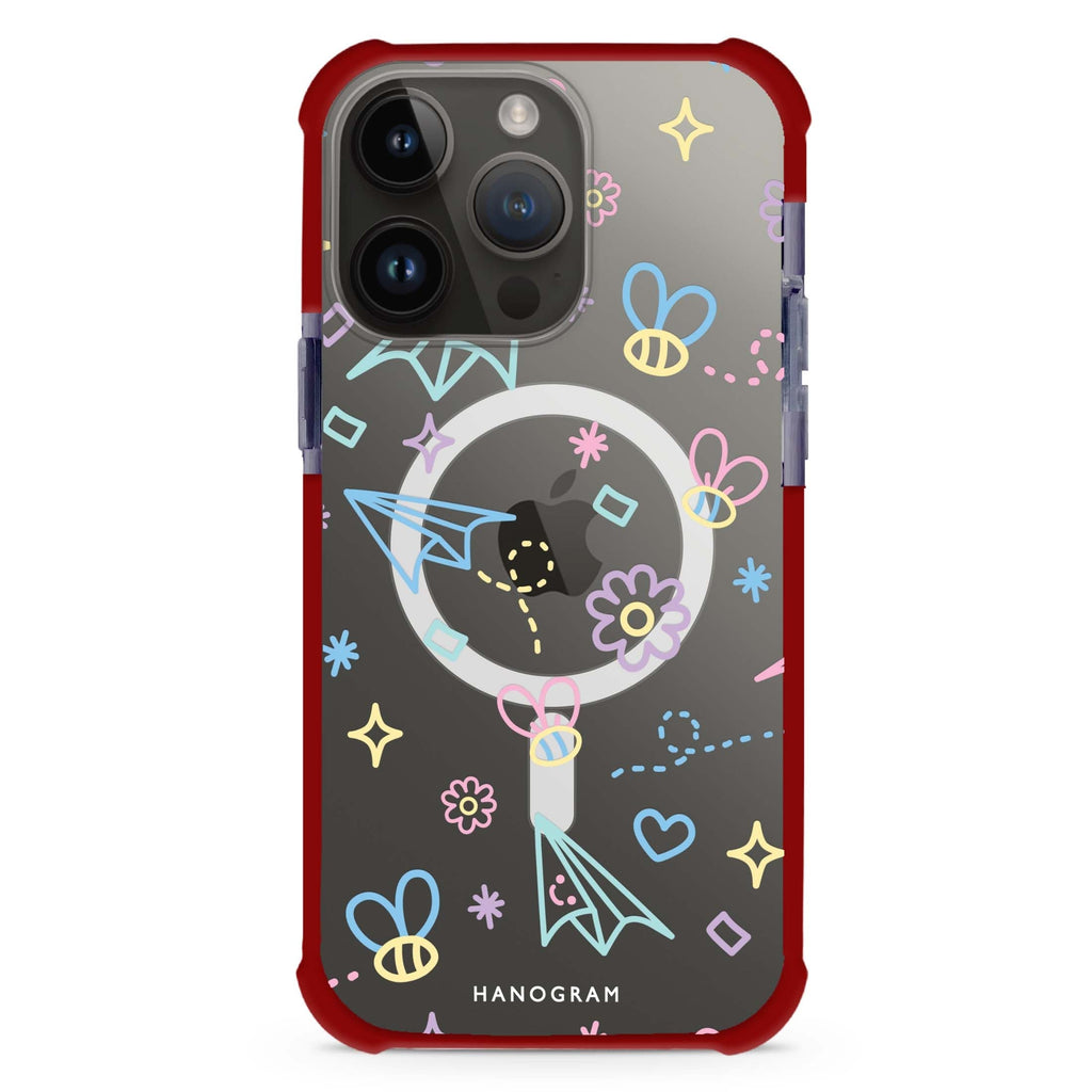 Playful Patterns MagSafe Compatible Ultra Shockproof Case