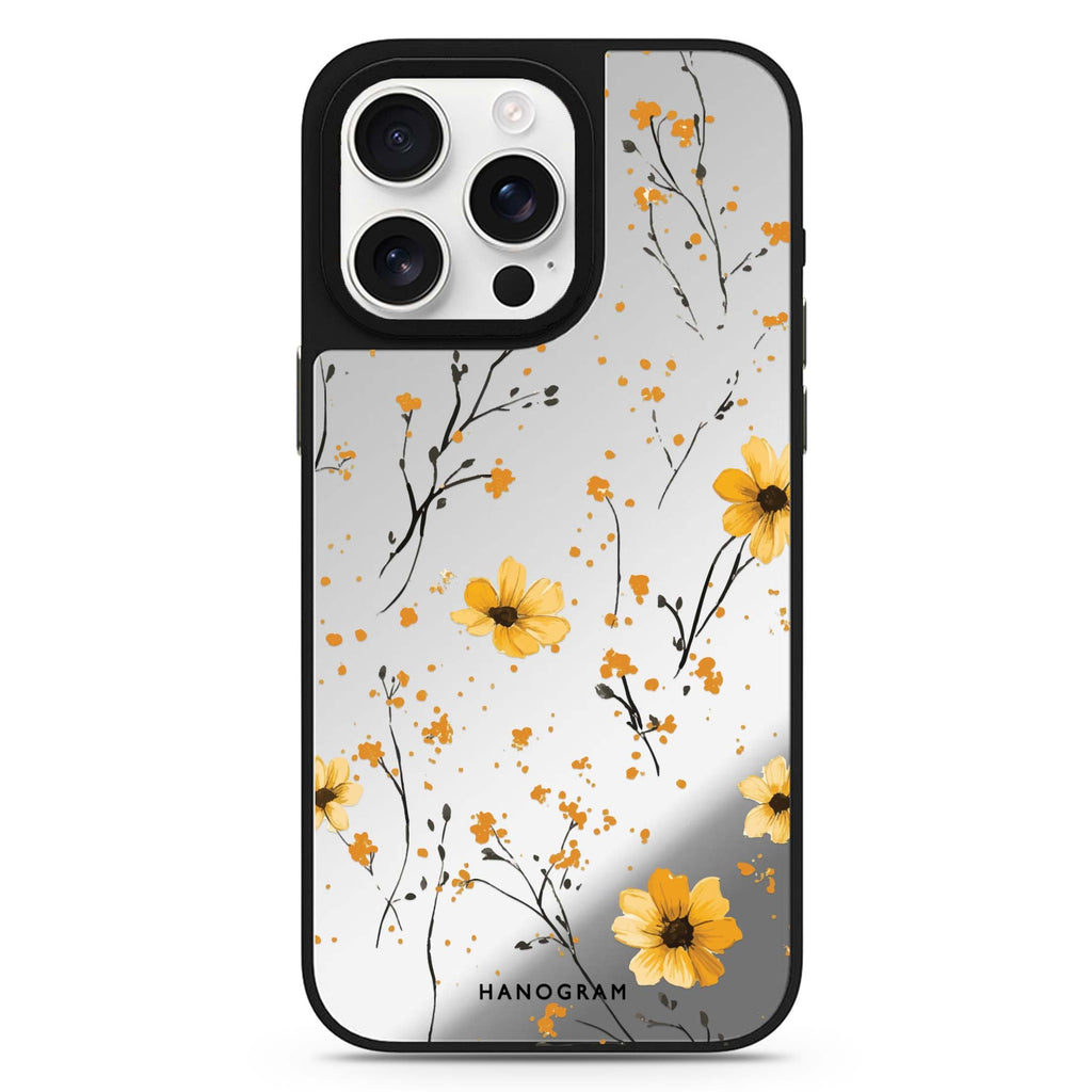 Golden Whisper iPhone Mirror Case