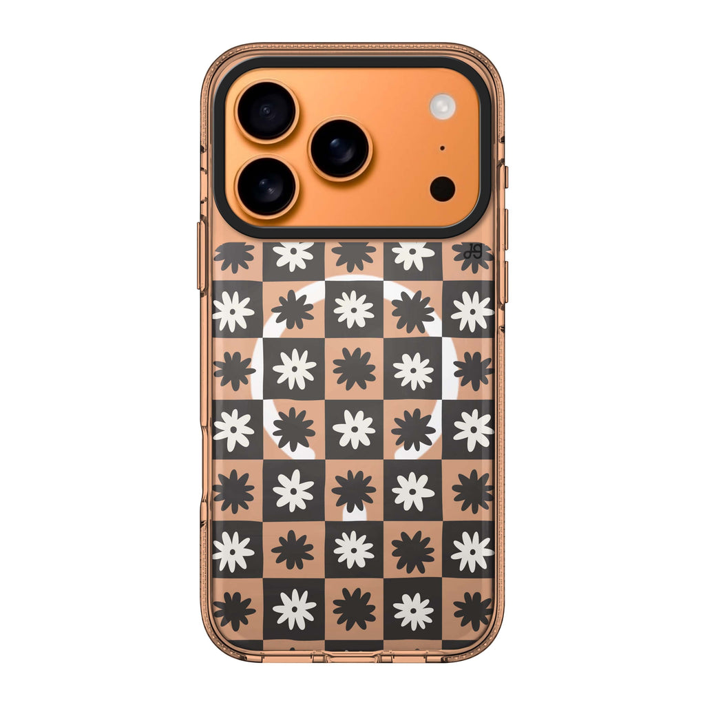 Flowers Style 6 flower floral iPhone 17 Pro Max ultra clear case