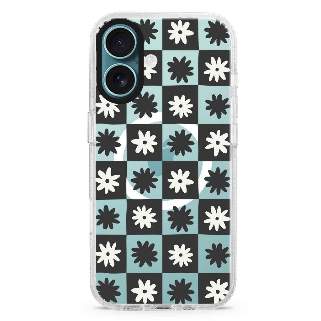 Flowers MagSafe Compatible iPhone 16 Ultra Clear Case - Personalized and Stylish Protection
