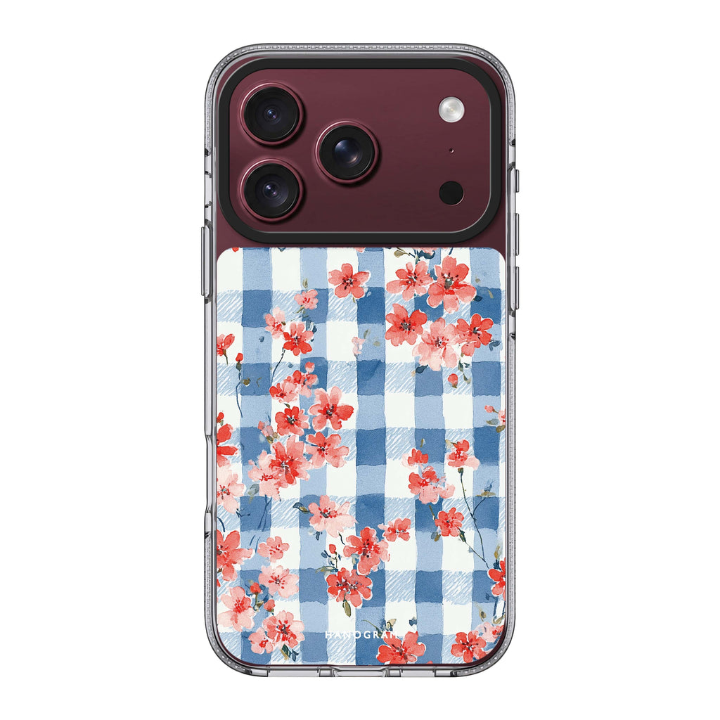 Gingham Bloom Ultra Clear Case