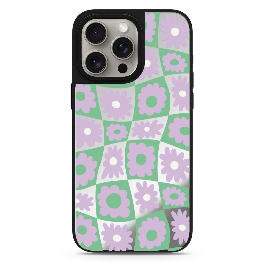 Flowers #5 MagSafe compatible mirror case for iPhone 16/15/14 Pro Max and Pro, main view