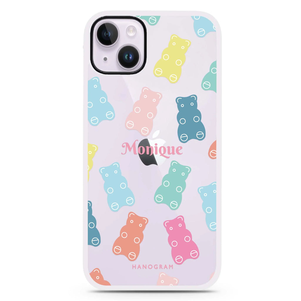 Sweet Dream Bear iPhone 15 Impact Guard Bumper Case