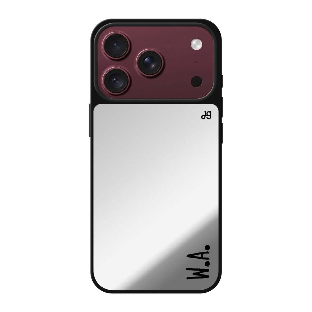 Causal Written Custom personalized name iPhone 18 Pro Max mirror case