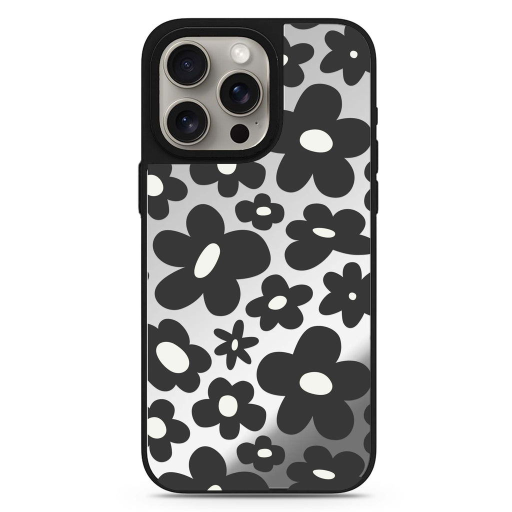 Flowers #4 MagSafe compatible mirror case for iPhone 16/15/14 Pro Max and Pro, main view