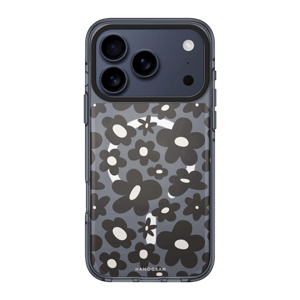Flowers Style 7 flower floral iPhone 17 Pro Max ultra clear case