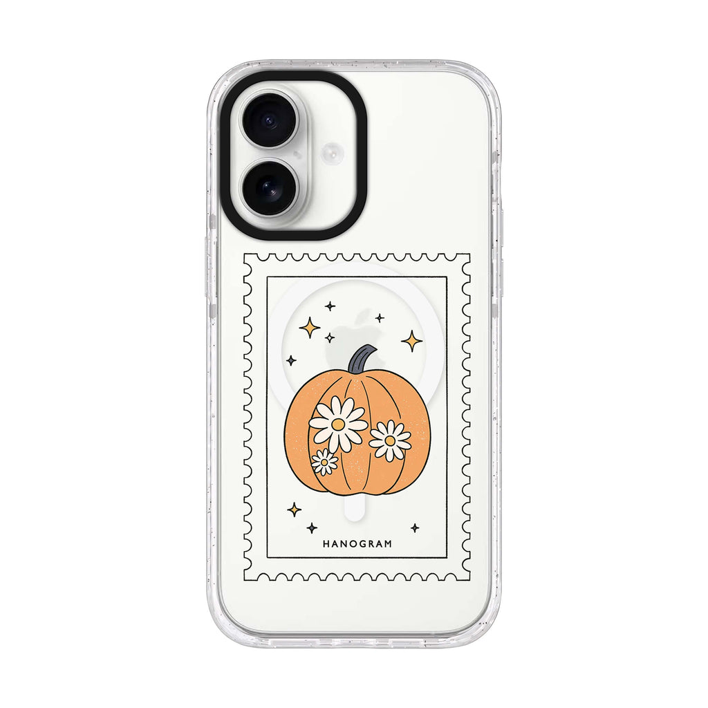 Postmarked Pumpkin iPhone 17 Ultra Clear Case - product image 1