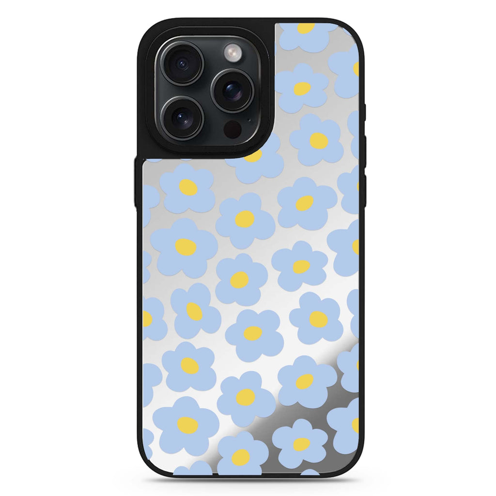 Flowers Pattern #2 MagSafe compatible mirror case for iPhone 16/15/14 Pro Max and Pro, main view