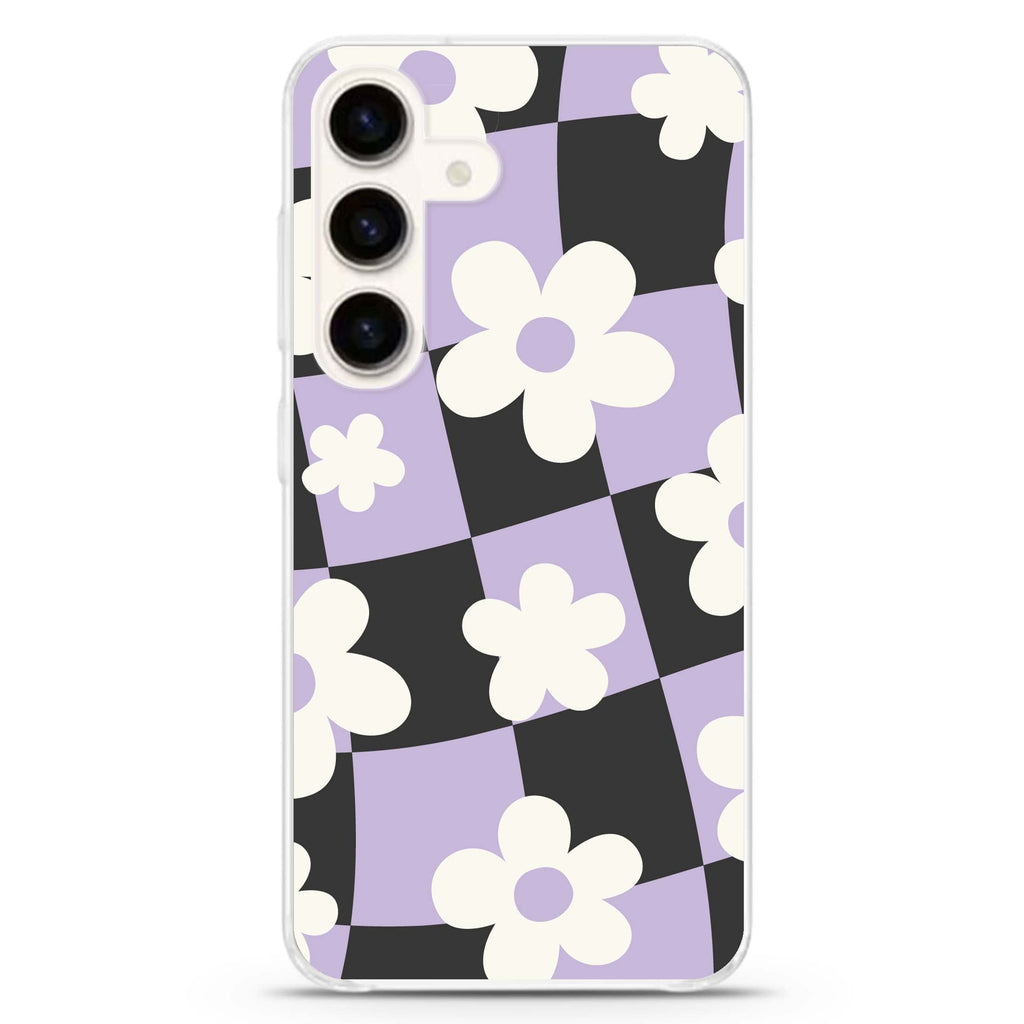 Flowers Pattern Samsung Galaxy Ultra Clear Case