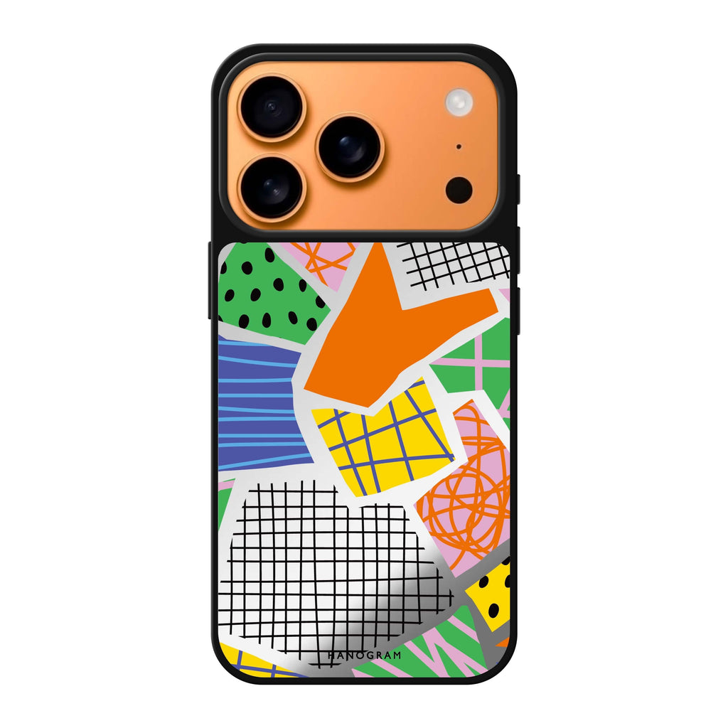 Flowers Pattern #4 flower floral pattern iPhone 17 Pro Max mirror case